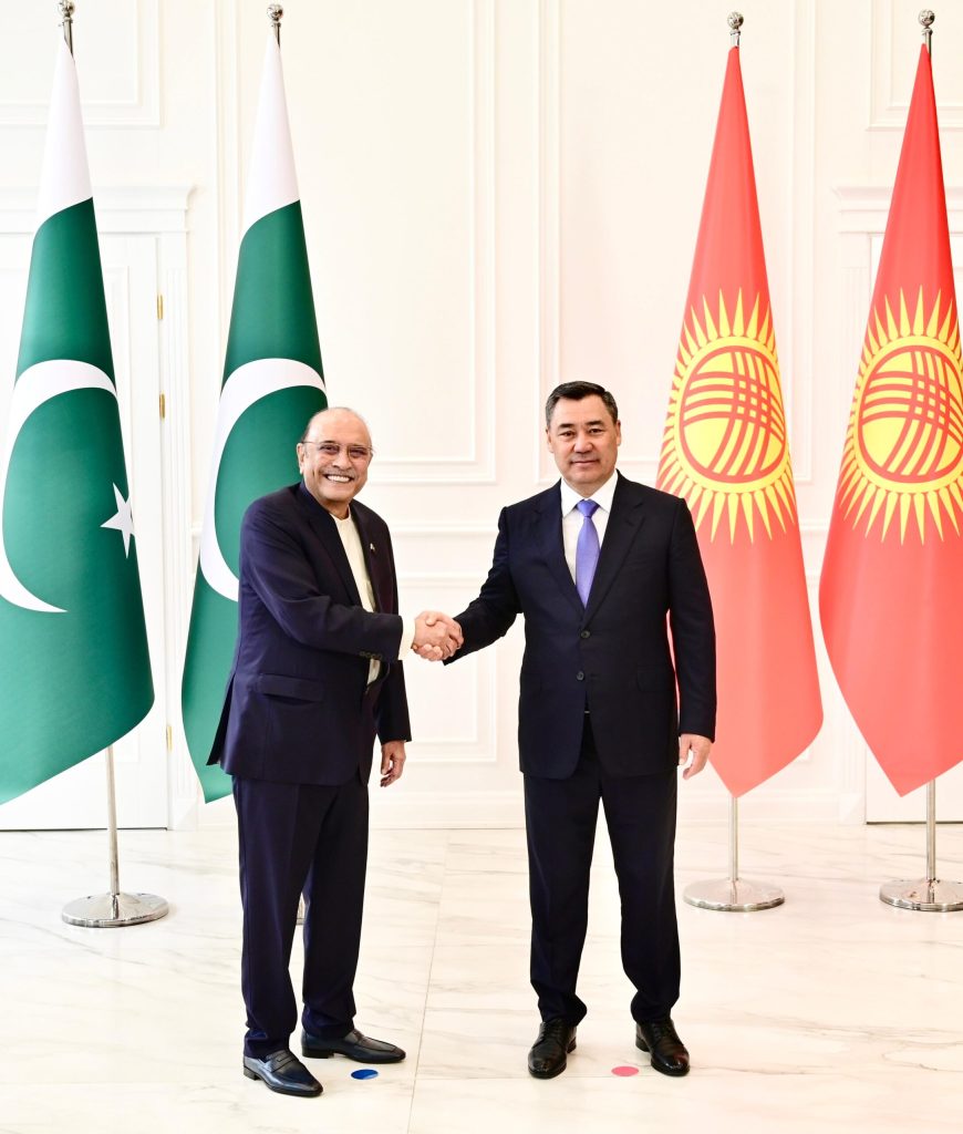 Pakistan, Kyrgyzstan Pledge Deeper Ties in Bishkek Talks